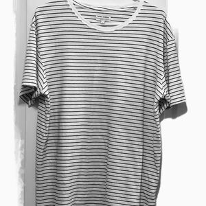 Stylish Striped Short Sleeve Tee